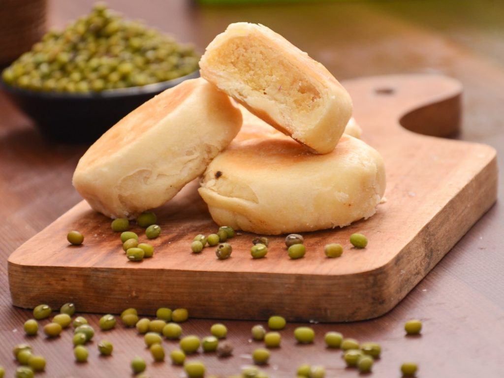 resep kue pia kacang hijau