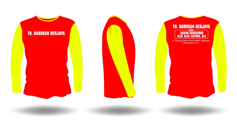 Kaos promosi perusahaan