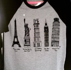 desain kaos bukittinggi