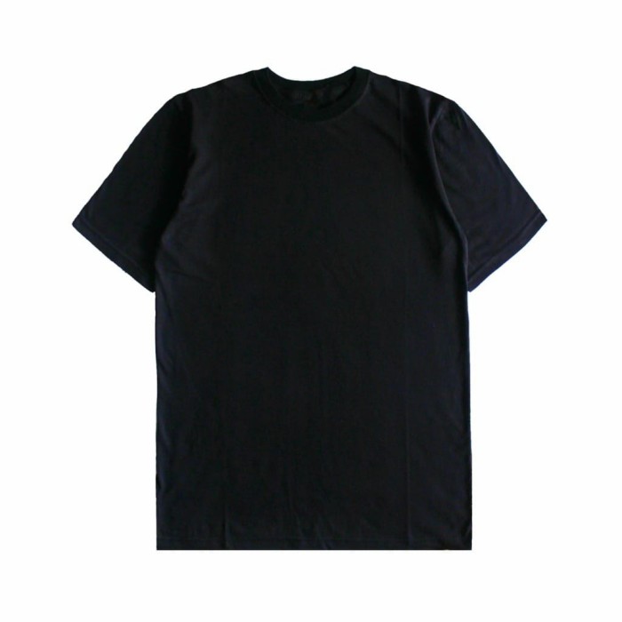 bahan kaos polos hitam