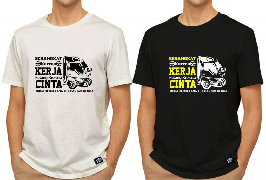Desain kaos sablon unik