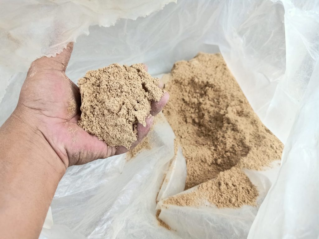 penepungan bahan keras cepat