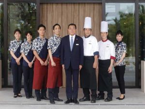 uniform kerja hotel elegan